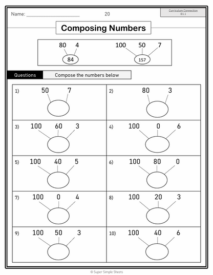 Grade 2 - Ontario Math - Full Year Bundle - New 2020 Curriculum