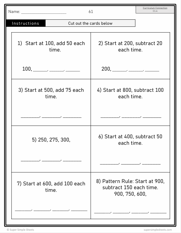 Grade 3 - Ontario Math - Full Year Bundle - New 2020 Curriculum