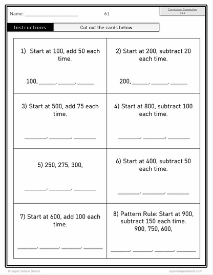 Grade 3 - Ontario Math - Full Year Bundle - New 2020 Curriculum
