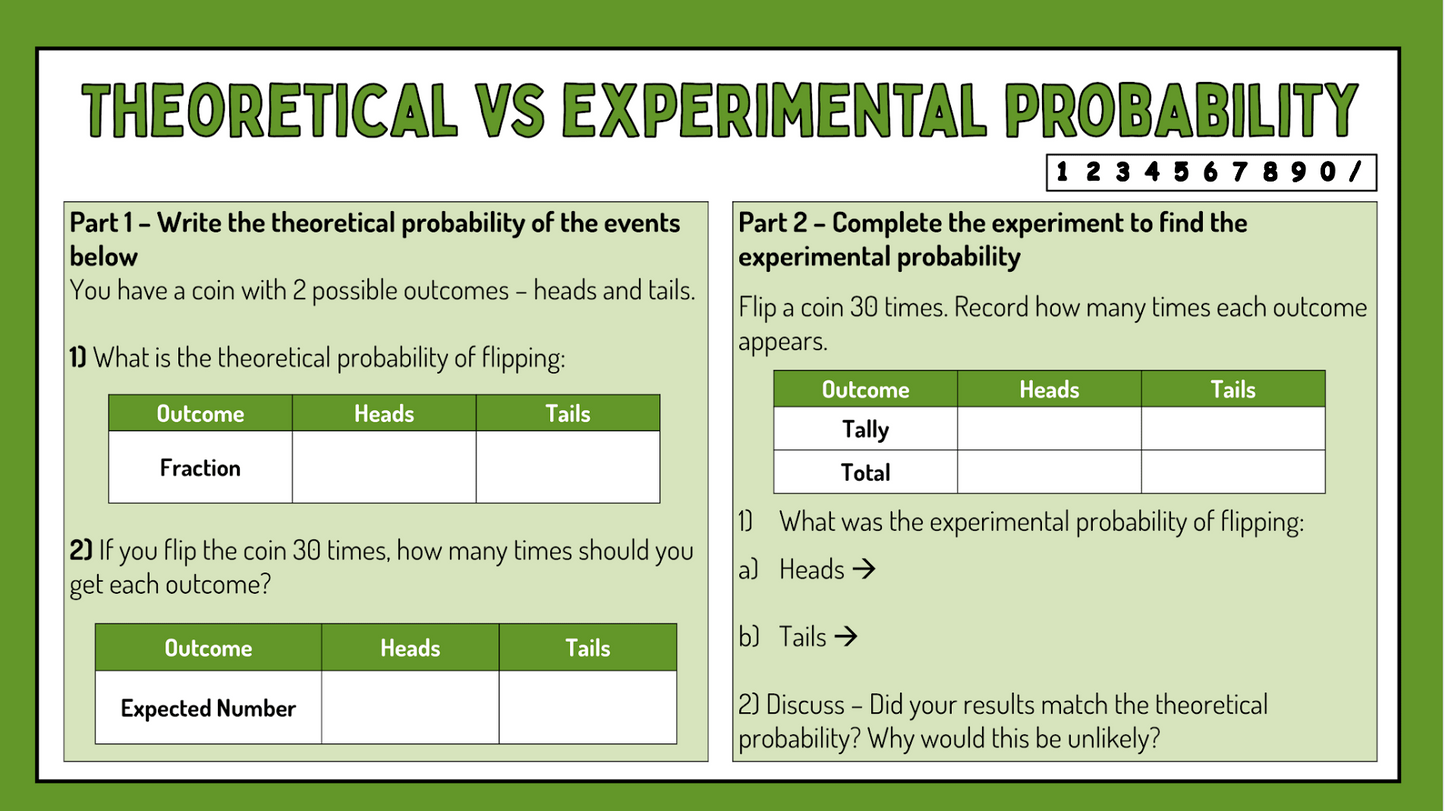 Grade 5 - Data Literacy and Probability - Ontario Math - Lesson/Workbook Bundle