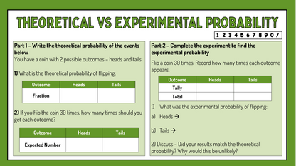 Grade 5 - Data Literacy and Probability - Ontario Math - Lesson/Workbook Bundle