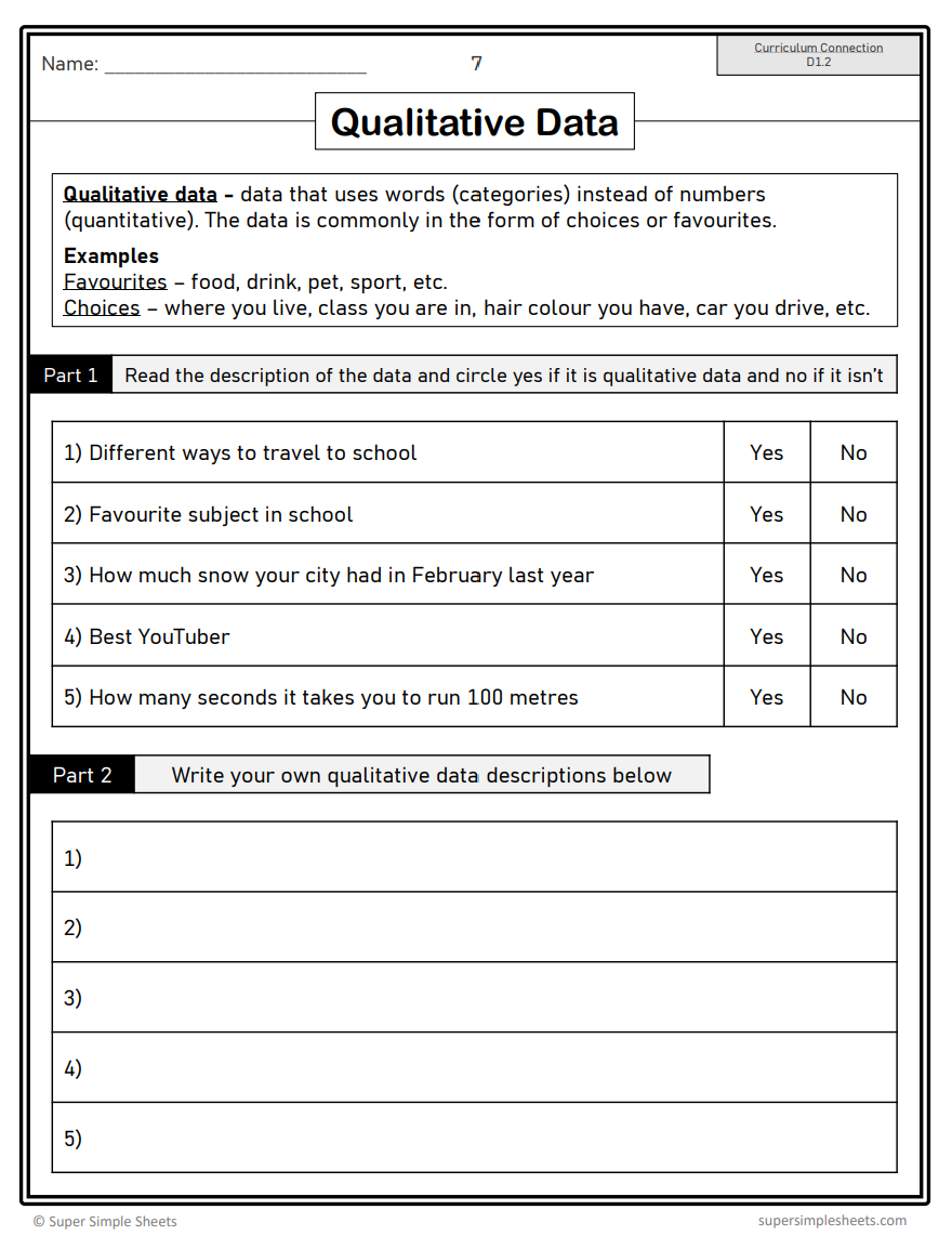 Grade 5 - Data Literacy and Probability - Ontario Math - Lesson/Workbook Bundle