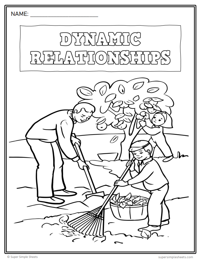Grade 1 - Dynamic Relationships - Saskatchewan Social Studies Lesson/Work Bundle