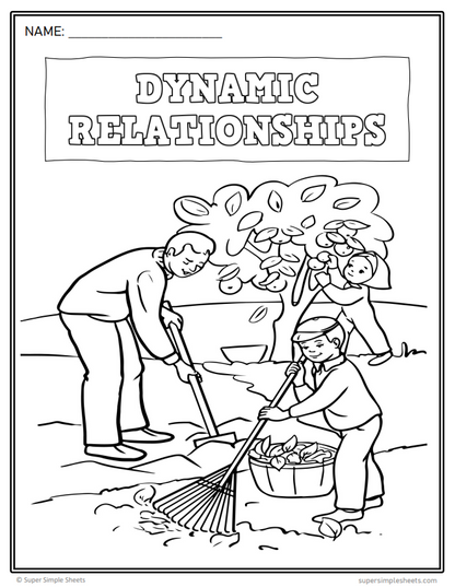 Grade 1 - Dynamic Relationships - Saskatchewan Social Studies Lesson/Work Bundle