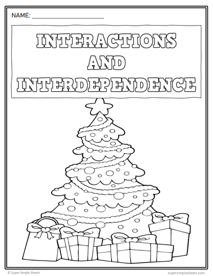 Grade 1 - Interactions & Interdependence - Saskatchewan Social Studies - Bundle