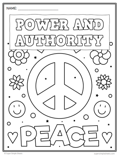 Grade 1 - Power and Authority - Saskatchewan Social Studies - Lesson/Work Bundle