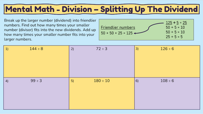 Grade 4 - Number Unit - BC Math - Lesson/Workbook Bundle