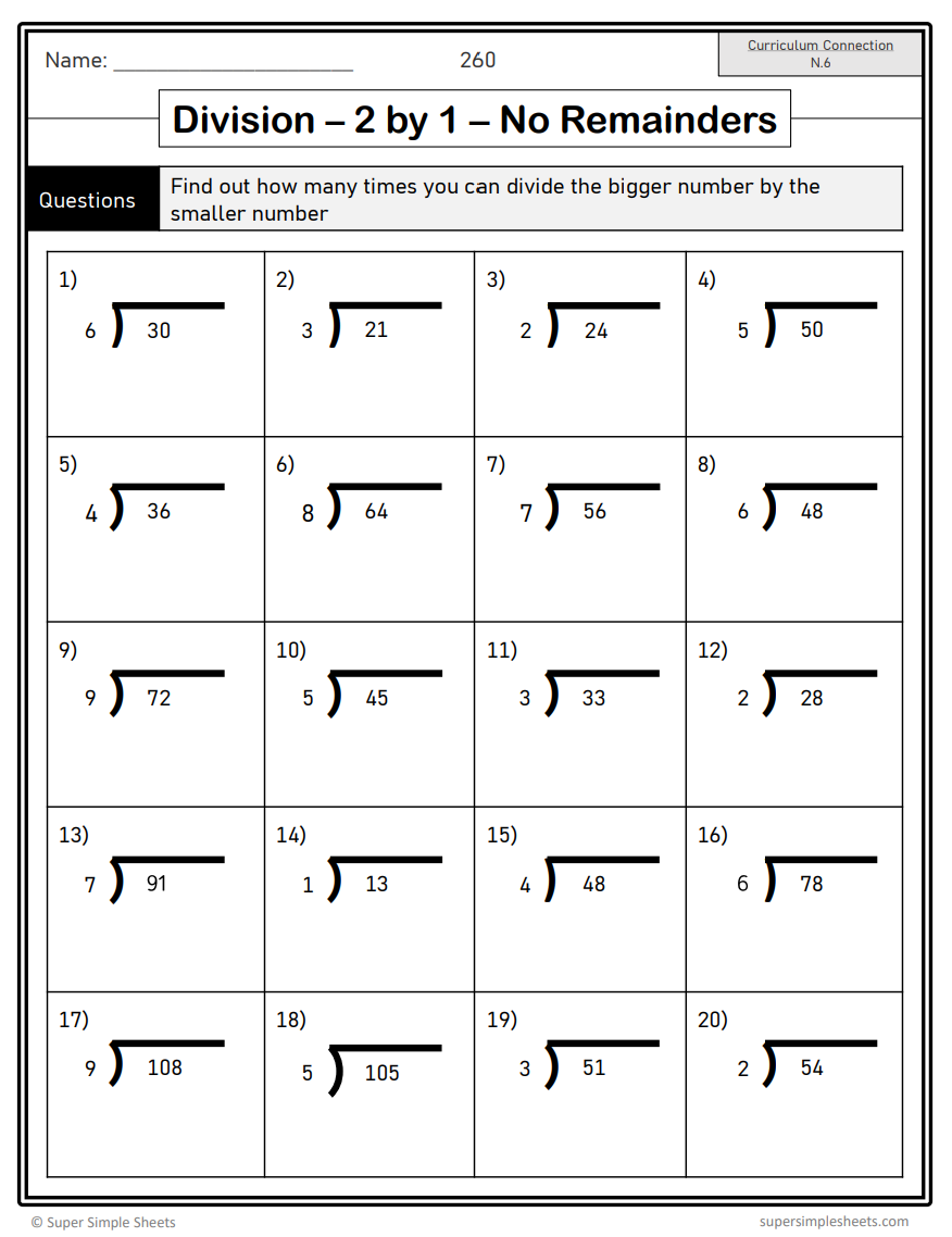 Grade 5 - Number Unit - BC Math - Lesson/Workbook Bundle