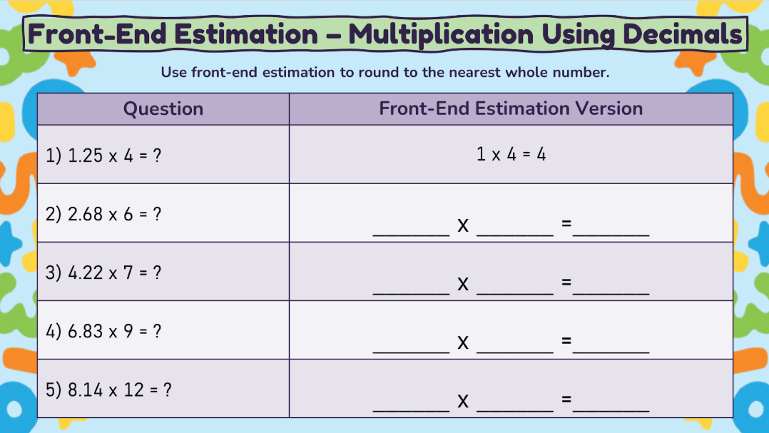 Grade 6 - Number Unit - BC Math - Lesson/Workbook Bundle
