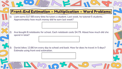 Grade 6 - Number Unit - BC Math - Lesson/Workbook Bundle