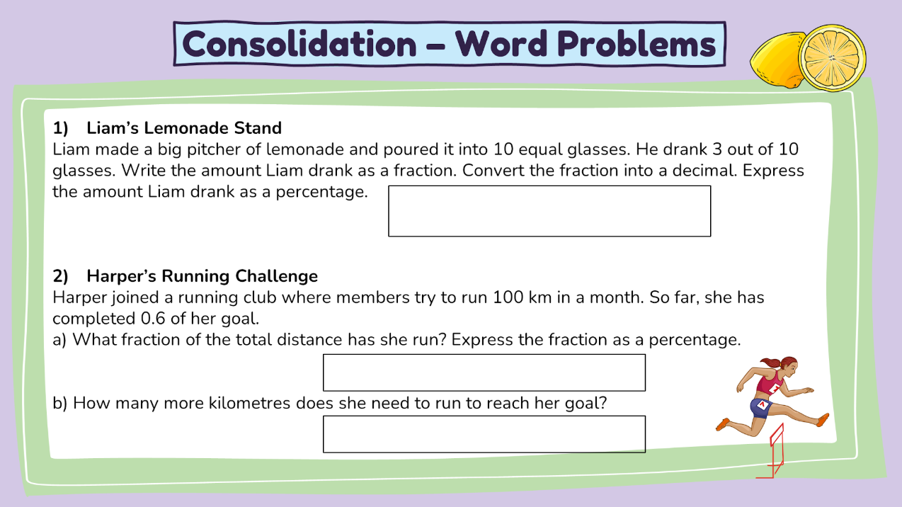 Grade 7 - Number Unit - BC Math - Lesson/Workbook Bundle