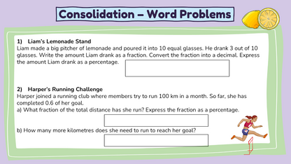 Grade 7 - Number Unit - BC Math - Lesson/Workbook Bundle