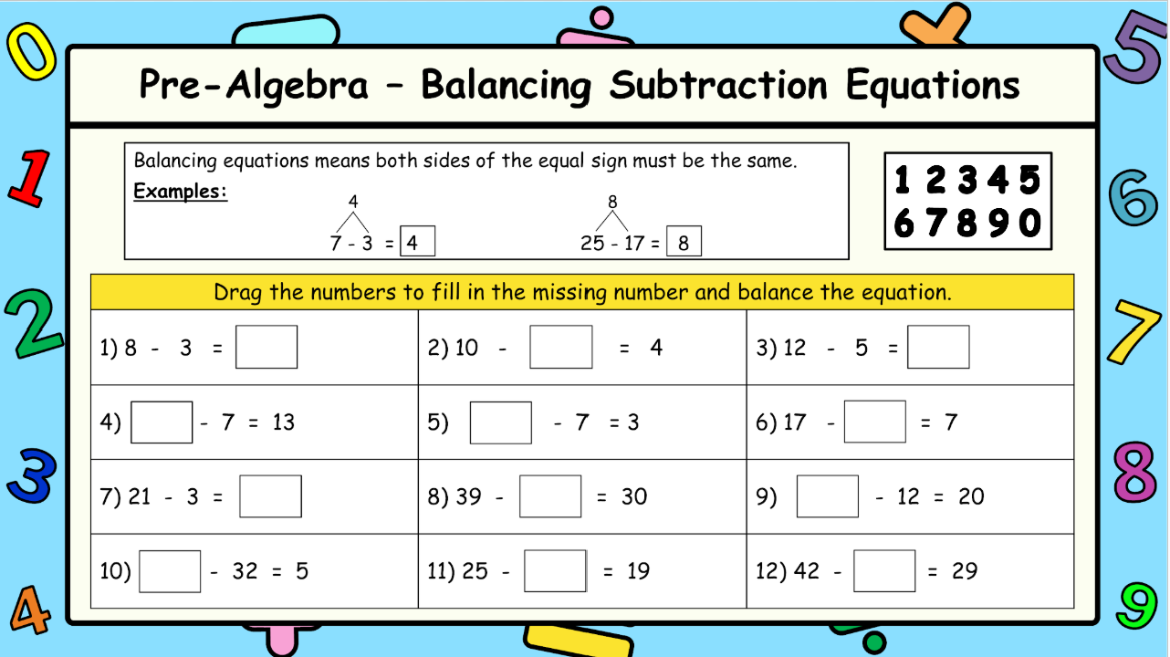 Grade 2 - Patterning and Equations Unit - BC Math - Lesson/Workbook Bundle