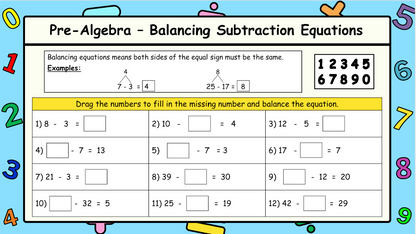 Grade 2 - Patterning and Equations Unit - BC Math - Lesson/Workbook Bundle