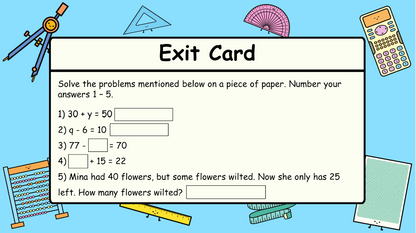 Grade 2 - Patterning and Equations Unit - BC Math - Lesson/Workbook Bundle