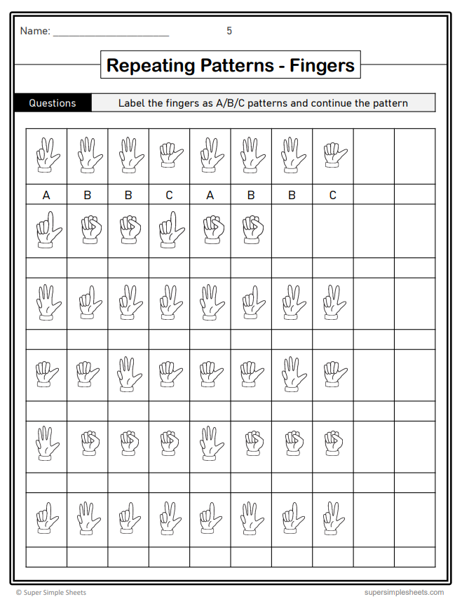 Grade 3 - Patterning and Equations Unit - BC Math - Lesson/Workbook Bundle
