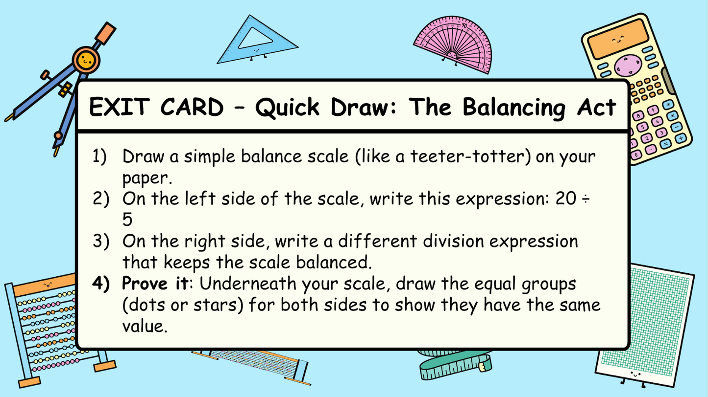 Grade 4 - Patterning and Equations Unit - BC Math - Lesson/Workbook Bundle