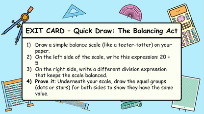 Grade 4 - Patterning and Equations Unit - BC Math - Lesson/Workbook Bundle