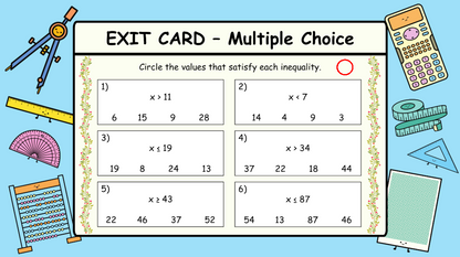 Grade 5 - Patterning and Equations Unit - BC Math - Lesson/Workbook Bundle