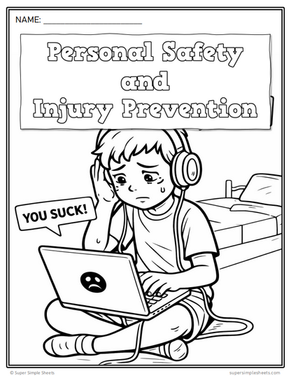 Grade 4 - Personal Safety and Injury Prevention Unit - Ontario Health - Bundle