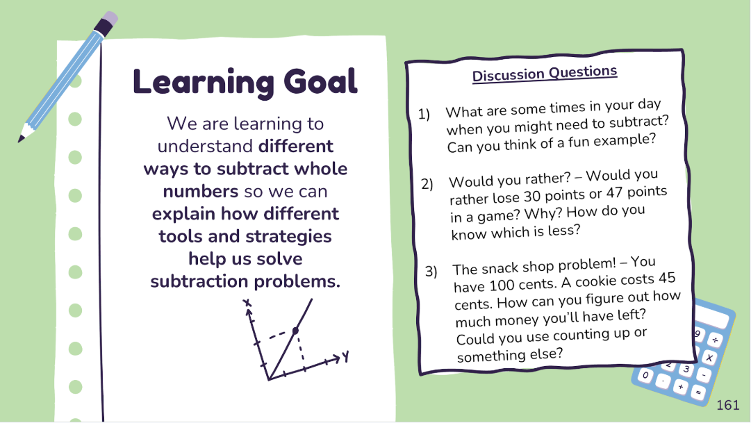 Grade 2 - Number Unit - Manitoba Math - Lesson/Workbook Bundle
