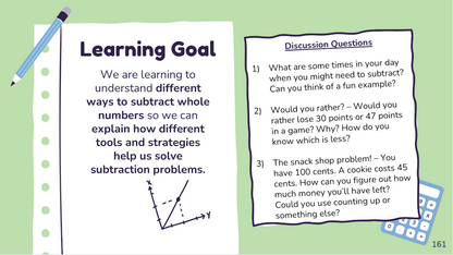 Grade 2 - Number Unit - Manitoba Math - Lesson/Workbook Bundle