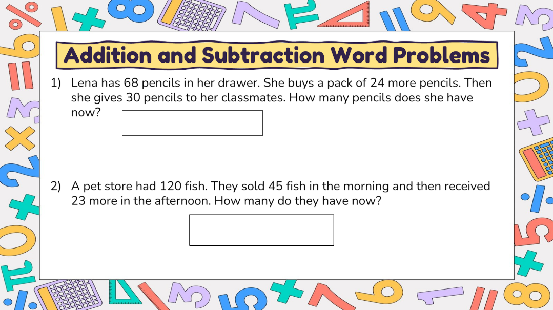 Grade 2 - Number Unit - Manitoba Math - Lesson/Workbook Bundle