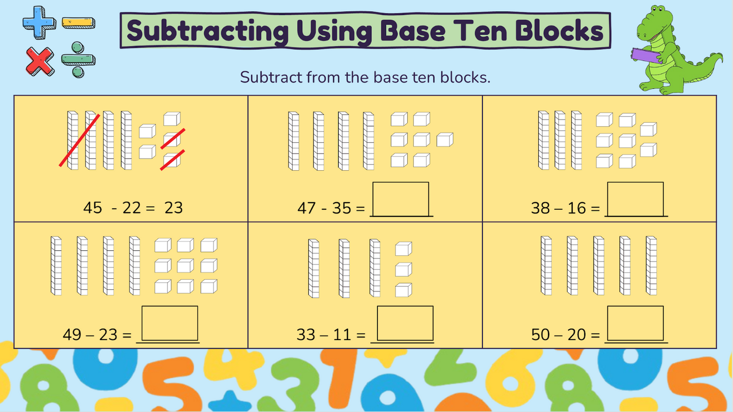 Grade 1 - Number Unit - Manitoba Math - Lesson/Workbook Bundle
