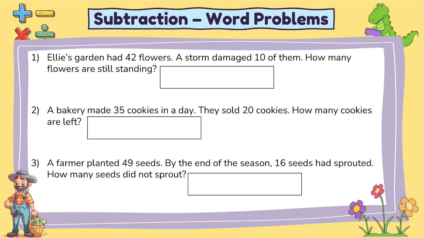 Grade 1 - Number Unit - Manitoba Math - Lesson/Workbook Bundle