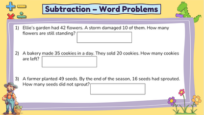 Grade 1 - Number Unit - Manitoba Math - Lesson/Workbook Bundle