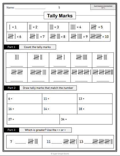 Grade 4 - Statistics Unit - BC Math - Lesson/Workbook Bundle