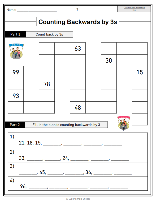 Grade 3 - Number Unit - Manitoba Math - Lesson/Workbook Bundle