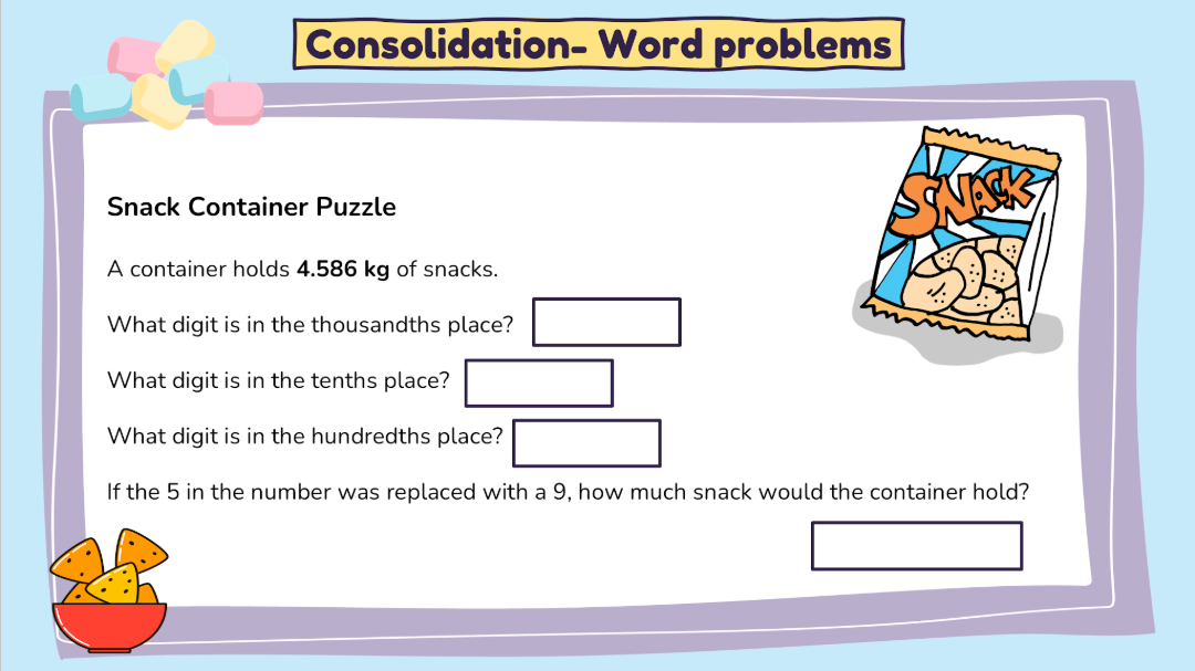 Grade 5 - Number Unit - Manitoba Math - Lesson/Workbook Bundle