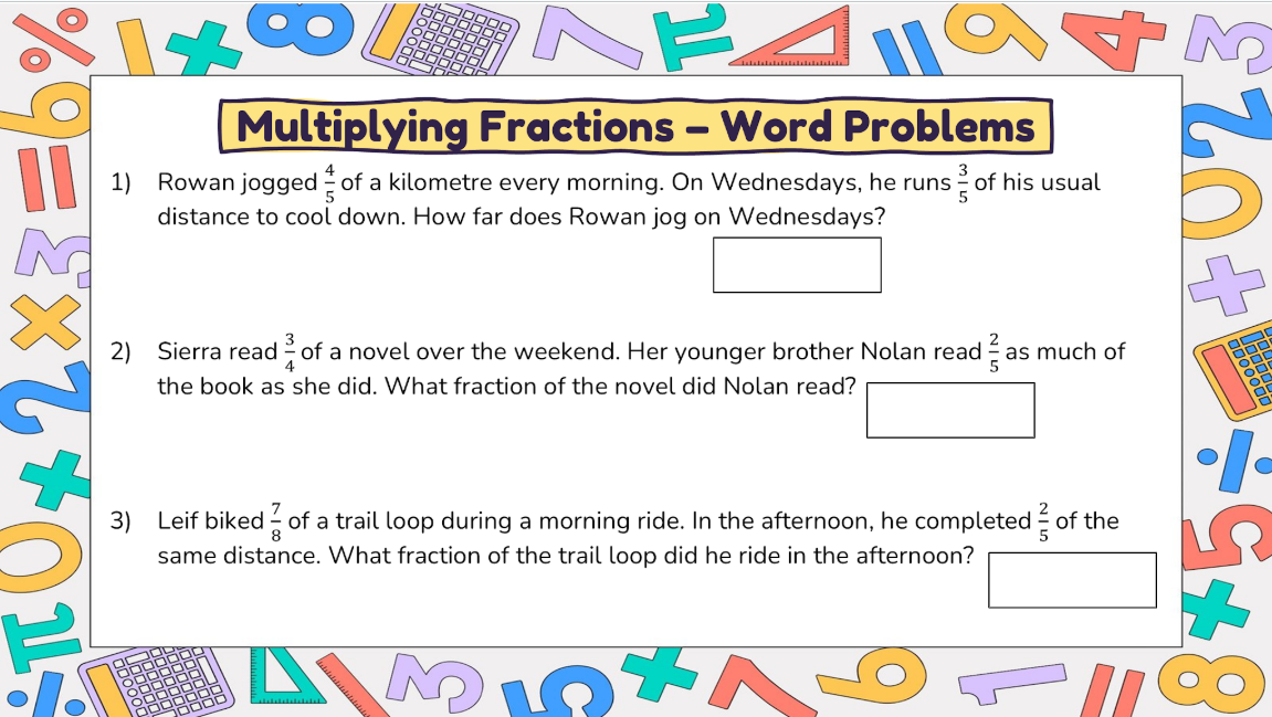 Grade 8 - Number Unit - Manitoba Math - Lesson/Workbook Bundle