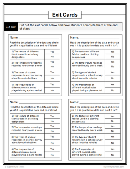 Grade 6 - Statistics Unit - BC Math - Lesson/Workbook Bundle