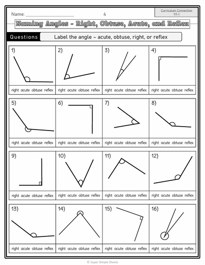 Grade 7 - Shape and Space Unit - Manitoba Math - Lesson/Workbook Bundle