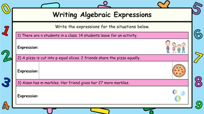 Grade 5 - Patterns and Relations - Manitoba Math - Lesson/Workbook Bundle