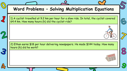 Grade 7 - Patterns and Relations - Manitoba Math - Lesson/Workbook Bundle