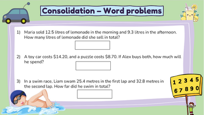 Grade 4 - Number Unit - Saskatchewan Math - Lesson/Workbook Bundle