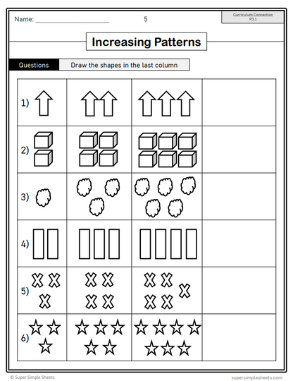 Grade 3 - Patterns and Relations - Saskatchewan Math - Lesson/Workbook Bundle