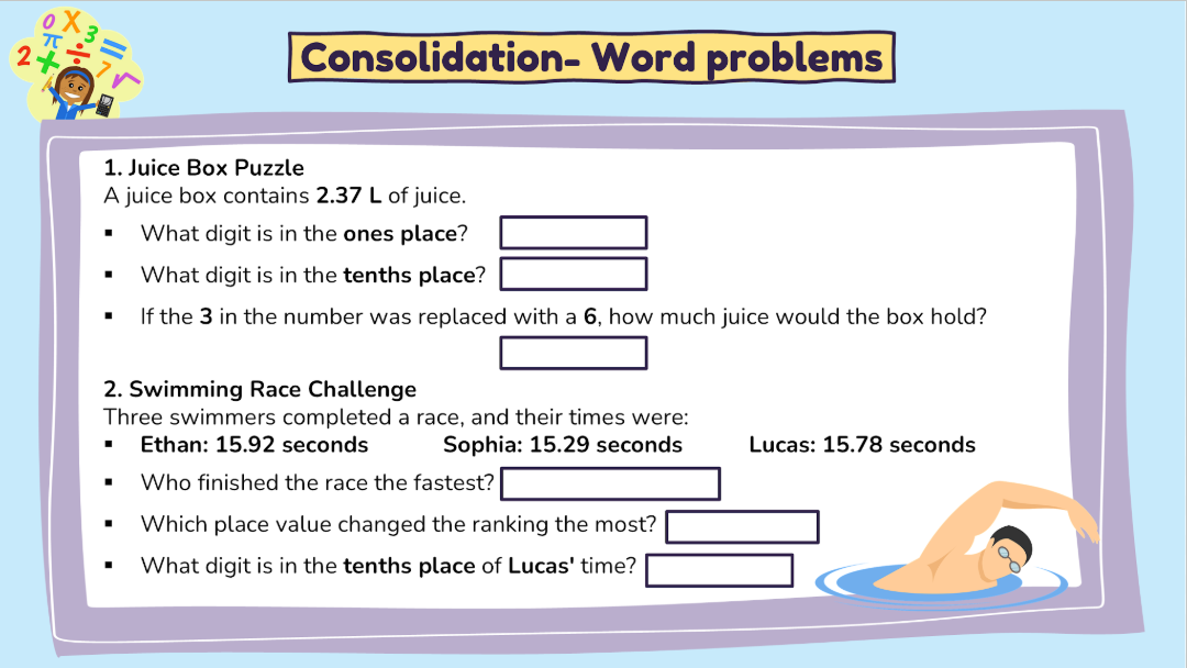 Grade 5 - Number Unit - Saskatchewan Math - Lesson/Workbook Bundle