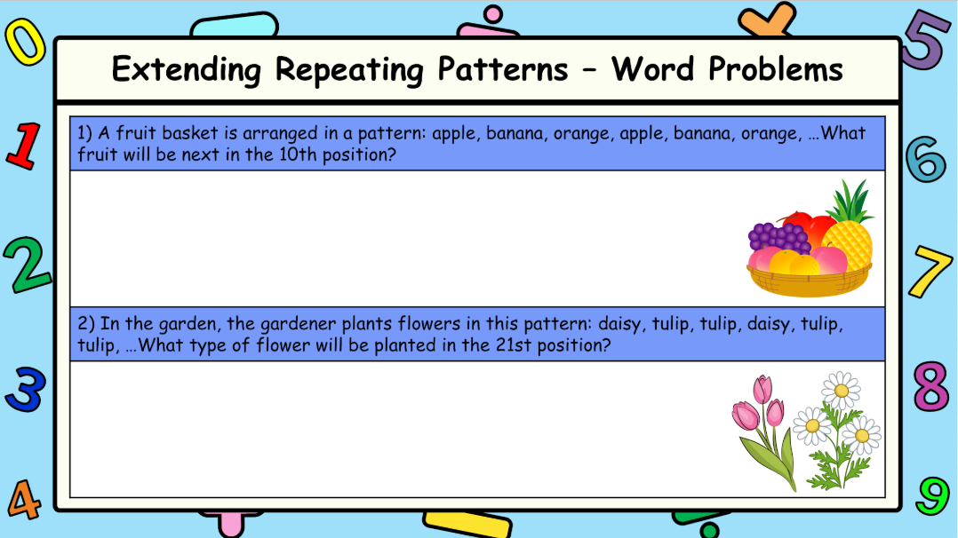 Grade 2 - Patterns and Relations - Saskatchewan Math - Lesson/Workbook Bundle