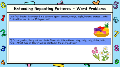 Grade 2 - Patterns and Relations - Saskatchewan Math - Lesson/Workbook Bundle