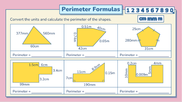 Grade 6 - Shape and Space Unit - Saskatchewan Math - Lesson/Workbook Bundle