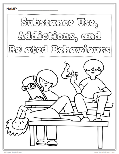 Grade 4 - Substance Use Addiction & Related Behaviours - Ontario Health - Bundle