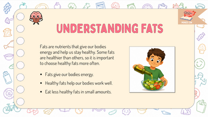 Grade 5 - Healthy Eating - Ontario Health - Lessons/Workbook Bundle