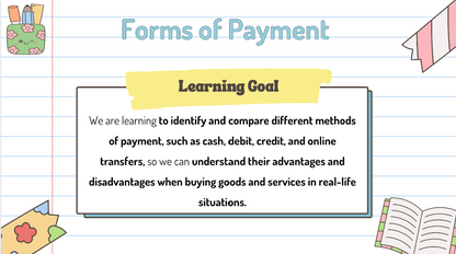 Grade 6 - Financial Literacy Unit - BC Math - Lesson/Workbook Bundle