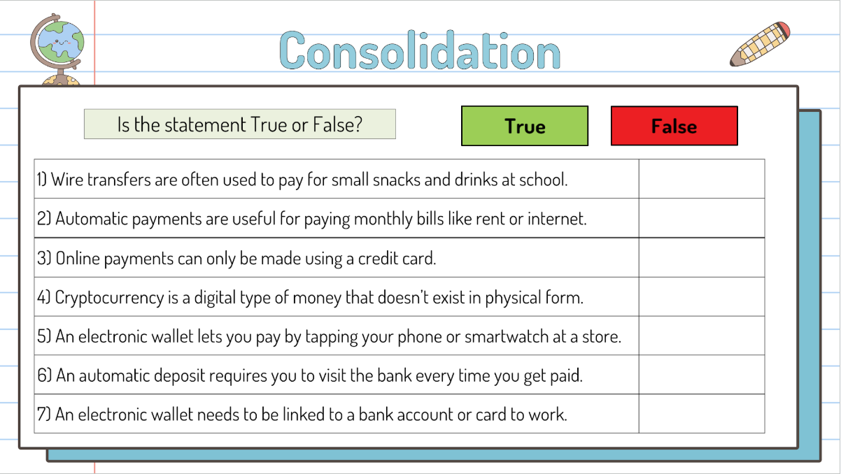 Grade 6 - Financial Literacy Unit - BC Math - Lesson/Workbook Bundle