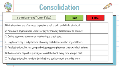 Grade 6 - Financial Literacy Unit - BC Math - Lesson/Workbook Bundle