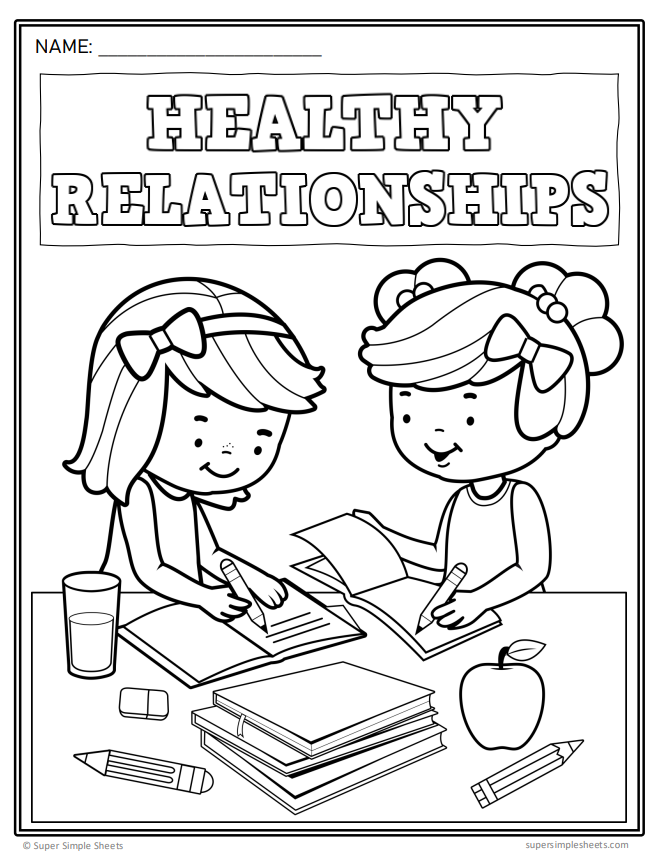 Healthy Relationships - Grade 2 - Alberta Health - Lessons/Workbook Bundle